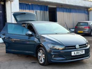 2018 Volkswagen Polo 1.0 Tsi Se DSG Euro 6 (s/s) 5dr in Grey — image 5
