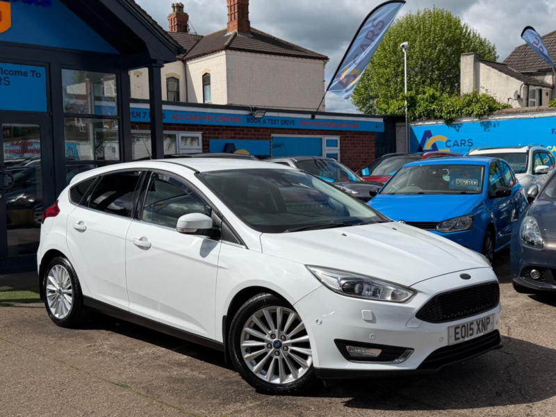 2015 Ford Focus 1.5 Tdci Titanium X Euro 6 (s/s) 5dr in White — image 1