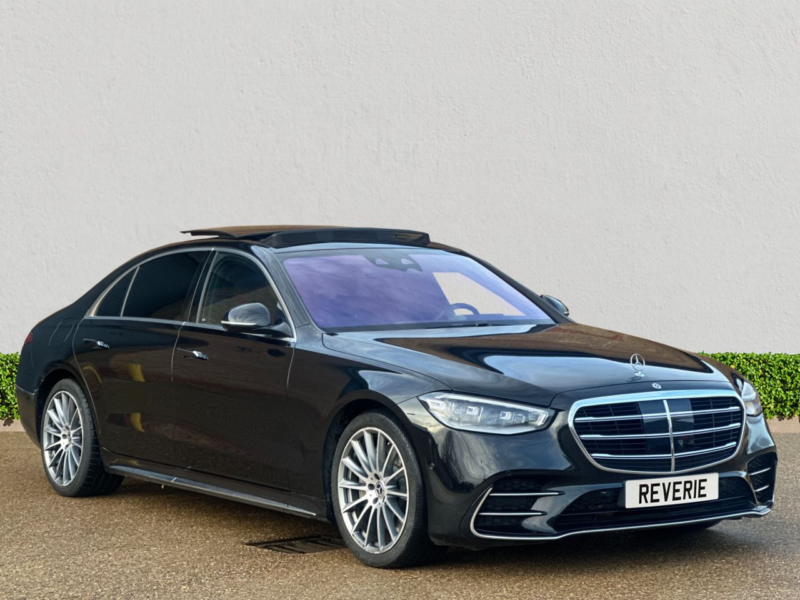 2021 Mercedes-Benz S-Class 3.0 S500lh Mhev Amg Line (premium) Saloon 4dr Petrol Hybrid G-Tronic+ 4matic Euro 6 (s/s) (435 Ps) in Black — image 1