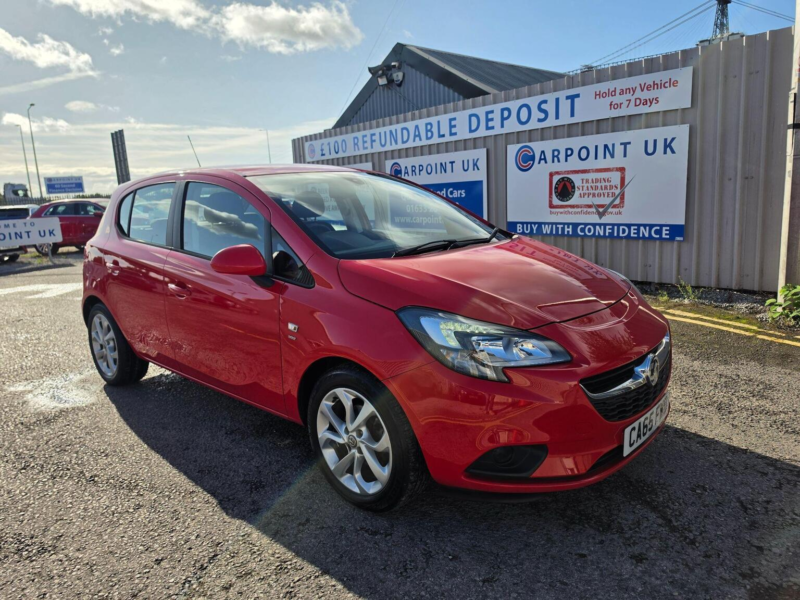 2015 Vauxhall Corsa 1.2i Energy Euro 6 5dr (a/c) in Red — image 1