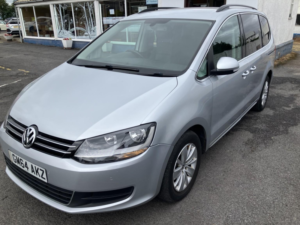2015 Volkswagen Sharan 2.0 Tdi Bluemotion Tech Se in Silver — image 5