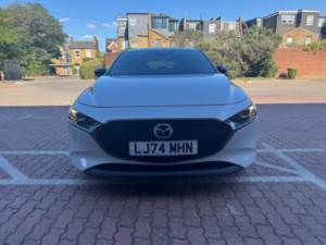 2025 Mazda Mazda3 2.5 E-Skyactiv-G Mhev Homura Auto Euro 6 (s/s) 5dr in White — image 3