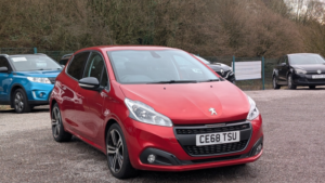 2018 Peugeot 208 1.2 Puretech Gpf Gt Line in Red — image 2