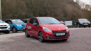 2018 Peugeot 208 1.2 Puretech Gpf Gt Line in Red — image 3