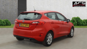 2017 Ford Fiesta 1.0t Ecoboost Zetec Hatchback 5dr Petrol Manual Euro 6 (s/s) (100 Ps) in Red — image 4