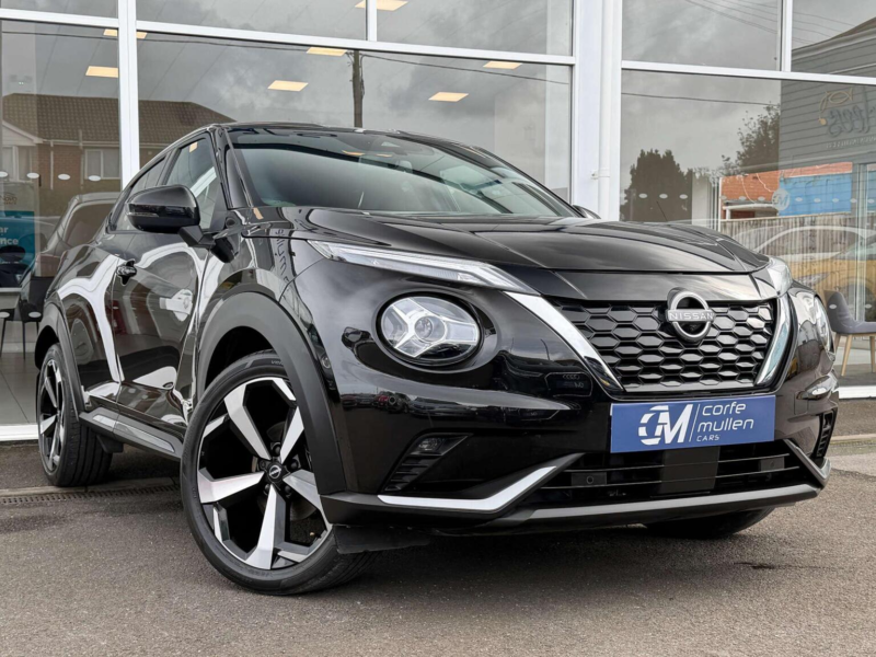 2023 Nissan Juke 1.6 Tekna Auto Euro 6 5dr in Black — image 1