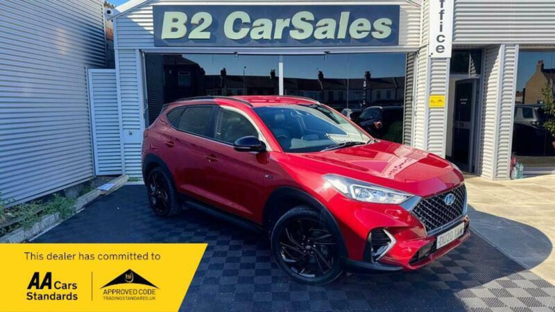 2020 Hyundai Tucson 1.6 Crdi Mhev N Line Dct Euro 6 (s/s) 5dr in Red — image 1