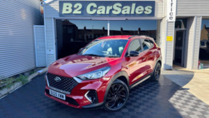 2020 Hyundai Tucson 1.6 Crdi Mhev N Line Dct Euro 6 (s/s) 5dr in Red — image 4
