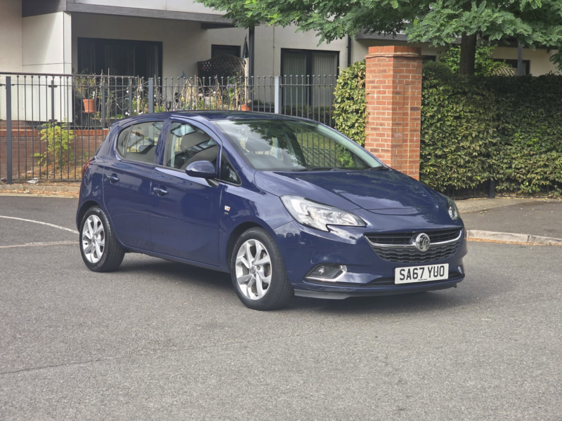 2017 Vauxhall Corsa 1.4i Ecotec Sri Hatchback 5dr Petrol Manual Euro 6 (75 Ps) in Blue — image 1