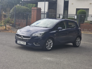 2017 Vauxhall Corsa 1.4i Ecotec Sri Hatchback 5dr Petrol Manual Euro 6 (75 Ps) in Blue — image 3