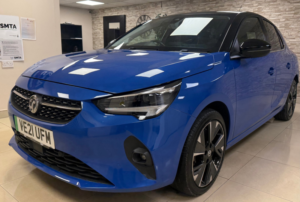 2021 Vauxhall Corsa Electric 50kwh Elite Nav Premium Hatchback 5dr Electric Auto (7.4kw Charger) (136 Ps) in Blue — image 2