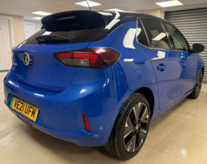2021 Vauxhall Corsa Electric 50kwh Elite Nav Premium Hatchback 5dr Electric Auto (7.4kw Charger) (136 Ps) in Blue — image 3