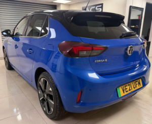 2021 Vauxhall Corsa Electric 50kwh Elite Nav Premium Hatchback 5dr Electric Auto (7.4kw Charger) (136 Ps) in Blue — image 4