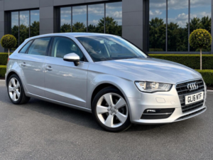 2016 Audi A3 1.4 Tfsi Sport Sportback S Tronic Euro 6 (s/s) 5dr (nav) in Silver — image 4