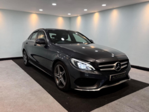 2015 Mercedes-Benz C Class 2.1 C220d Amg Line 7g-Tronic+ Euro 6 (s/s) 4dr in Grey — image 3