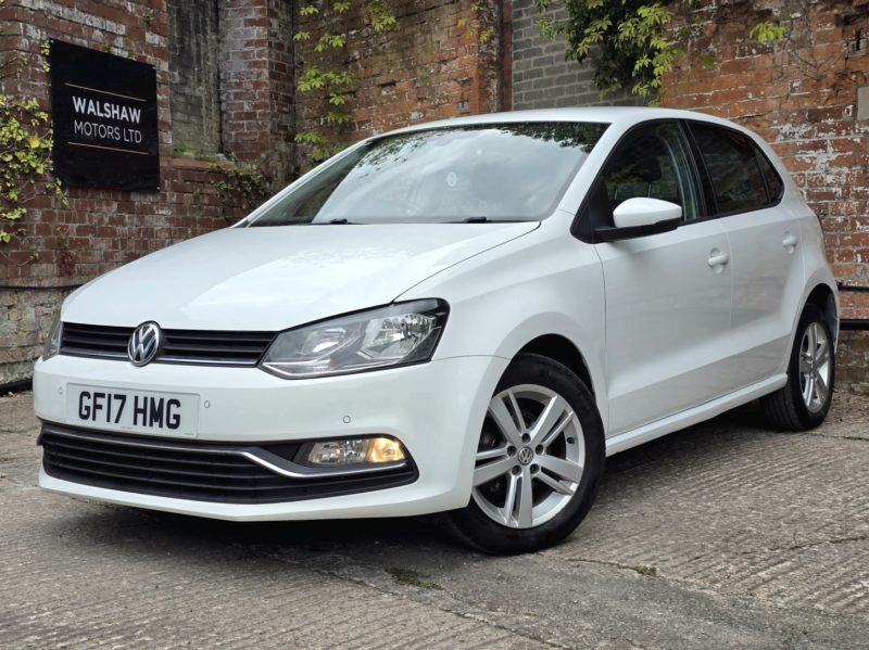 2017 Volkswagen Polo 1.0 Bluemotion Tech Match Edition in White — image 1
