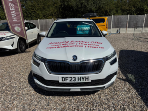 2023 Skoda Kamiq 1.5 Tsi Act Se Drive DSG Euro 6 (s/s) 5dr in White — image 2