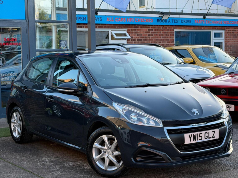 2015 Peugeot 208 1.0 Puretech Active Euro 6 5dr in Grey — image 1