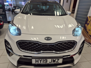 2019 Kia Sportage 1.6 Crdi 4 SUV 5dr Diesel Dct AWD Euro 6 (s/s) (134 Bhp) in White — image 4