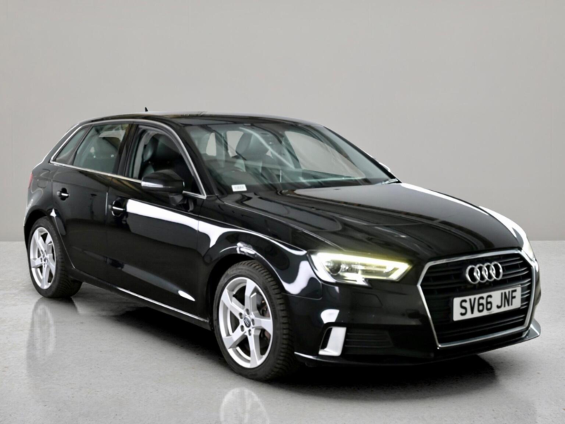 2016 Audi A3 1.4 Tfsi Cod Sport Sportback Euro 6 (s/s) 5dr in Black — image 1