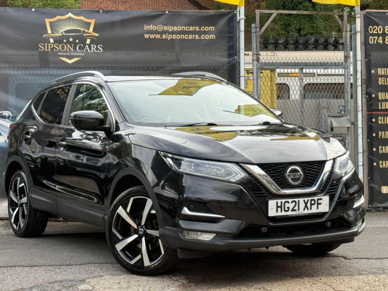 2021 Nissan Qashqai 1.3 Dig-T N-Motion Euro 6 (s/s) 5dr in Black — image 1