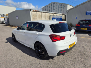 2019 BMW 1 Series 1.5 118i Gpf M Sport Shadow Edition Auto Euro 6 (s/s) 5dr in White — image 4