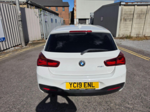 2019 BMW 1 Series 1.5 118i Gpf M Sport Shadow Edition Auto Euro 6 (s/s) 5dr in White — image 5