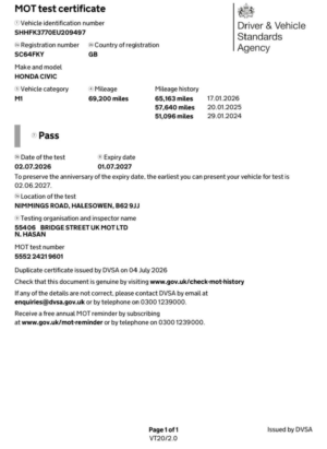 2015 Honda Civic 1.6 I-Dtec Se Plus Euro 5 (s/s) 5dr in Silver — image 6