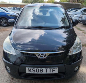 2008 Hyundai I10 1.1 Comfort Euro 4 5dr in Black — image 2