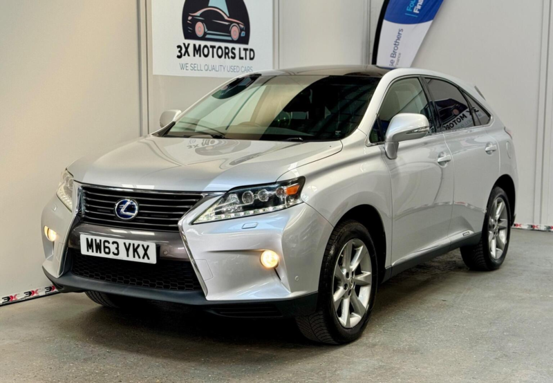 2014 Lexus Rx 3.5 450h V6 Advance CVT 4WD Euro 5 (s/s) 5dr (pan Roof) in Silver — image 1