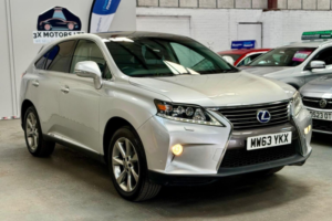 2014 Lexus Rx 3.5 450h V6 Advance CVT 4WD Euro 5 (s/s) 5dr (pan Roof) in Silver — image 2