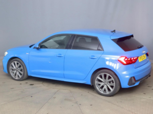 2021 Audi A1 1.5 Tfsi 35 S Line Sportback S Tronic Euro 6 (s/s) 5dr in Blue — image 3