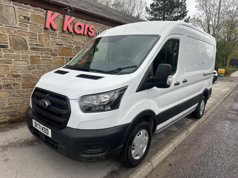 2022 Ford Transit 2.0 350 Ecoblue Leader Fwd L2 H2 Euro 6 (s/s) 5dr in White — image 1