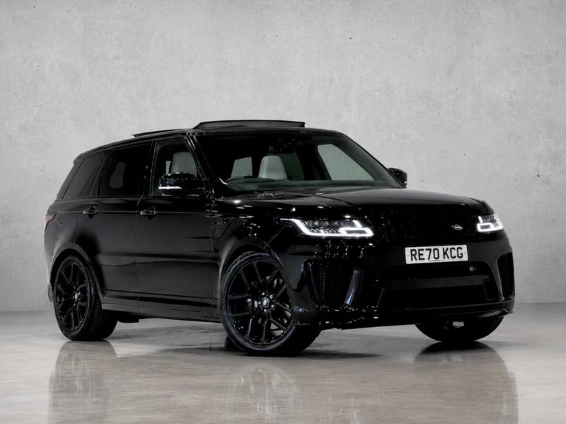 2020 Land Rover Range Rover Sport 5.0 P575 V8 Svr Auto 4WD Euro 6 (s/s) 5dr in Black — image 1