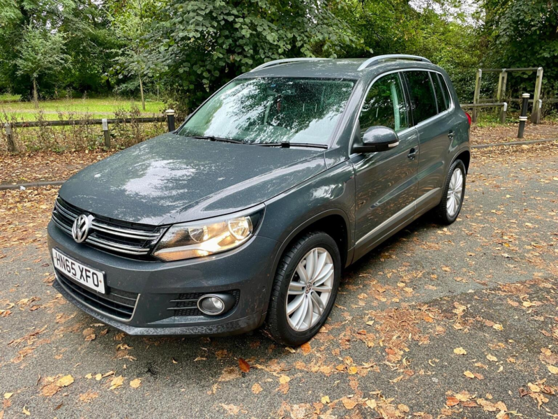 2015 Volkswagen Tiguan 2.0 Tdi Bluemotion Tech Match Edition 2WD Euro 6 (s/s) 5dr in Grey — image 1