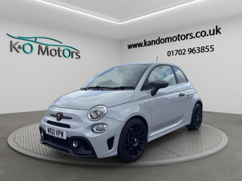 2021 Abarth 595 1.4 T-Jet Competizione 70th Euro 6 3dr in Grey — image 1