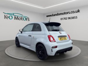 2021 Abarth 595 1.4 T-Jet Competizione 70th Euro 6 3dr in Grey — image 4