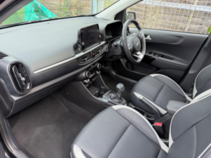 2025 Kia Picanto Gt-Line S in Black — image 3