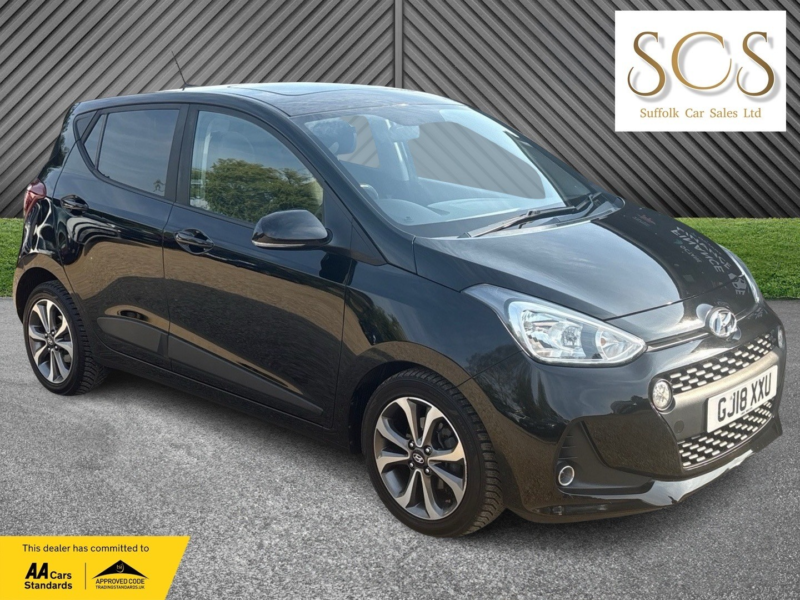 2018 Hyundai I10 1.2 I10 Prem Se 1.2 My17 in Black — image 1