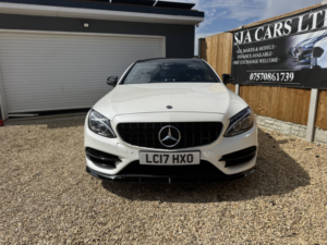 2017 Mercedes-Benz C Class 3.0 C43 V6 Amg in White — image 2