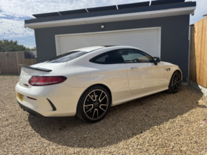 2017 Mercedes-Benz C Class 3.0 C43 V6 Amg in White — image 4