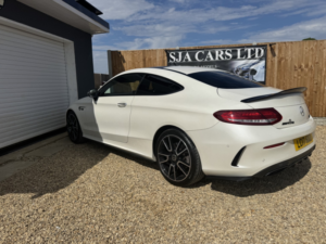2017 Mercedes-Benz C Class 3.0 C43 V6 Amg in White — image 6