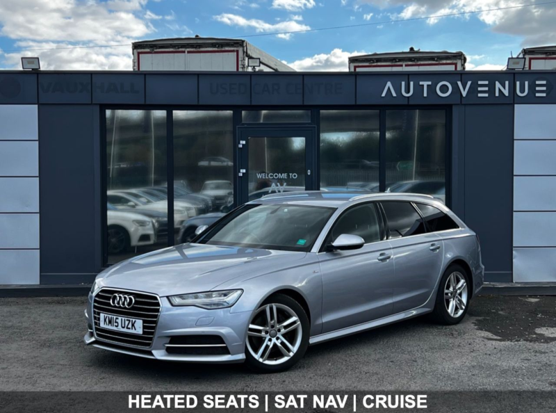 2015 Audi A6 Avant 2.0 Tdi Ultra S Line Estate 5dr Diesel S Tronic Euro 6 (s/s) (190 Ps) in Silver — image 1