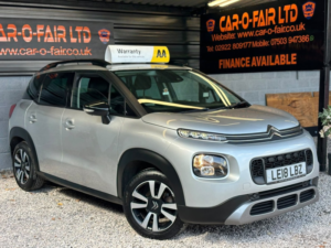 2018 Citroen C3 Aircross 1.2 Puretech Feel in Silver — image 3