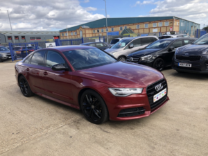 2017 Audi A6 Saloon 2.0 Tdi Black Edition in Red — image 2