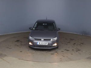 2016 Volkswagen Polo 1.2 Tsi Bluemotion Tech Match DSG Euro 6 (s/s) 5dr in Grey — image 3
