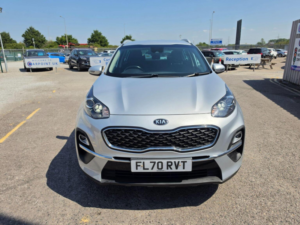 2020 Kia Sportage 1.6 T-Gdi 2 AWD Euro 6 (s/s) 5dr in Silver — image 2