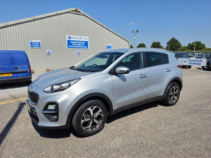 2020 Kia Sportage 1.6 T-Gdi 2 AWD Euro 6 (s/s) 5dr in Silver — image 3