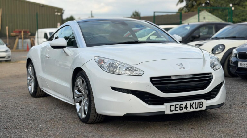2014 Peugeot Rcz 1.6 Thp Gt Euro 5 2dr in White — image 1