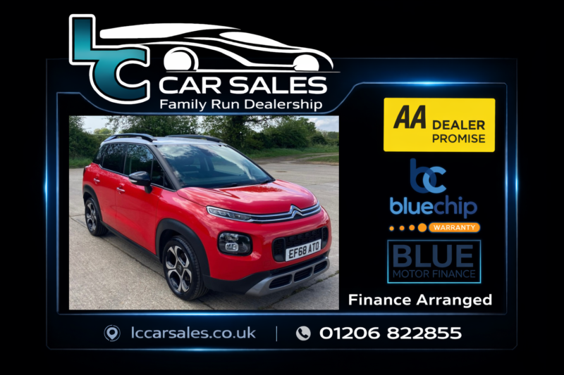 2018 Citroen C3 Aircross 1.6 Bluehdi Flair in Red — image 1